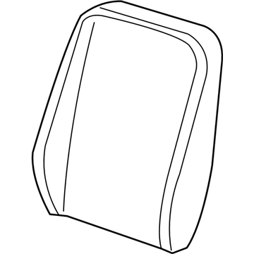 Mercury 4L2Z-7866800-AA Pad - Rear Seat Back