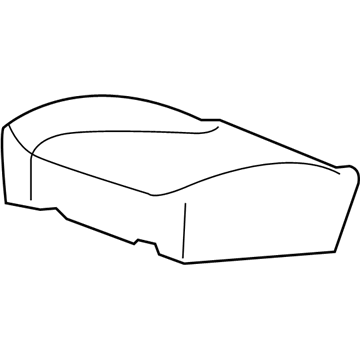 Mercury 4L2Z-7863840-AA Pad - Rear Seat Cushion