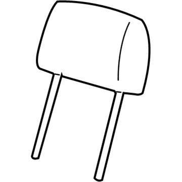 Mercury 4L2Z-78611A08-AAD Head Rest Assembly