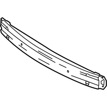 Lincoln DG1Z-17757-A Bumper Assembly - Front