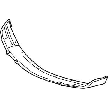 Lincoln DE9Z-17D957-BA Bumper Assembly - Front