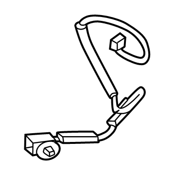 PC3Z-18812-H Ford Antenna Cable Illustration 1 of 1