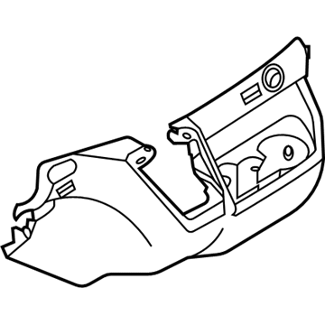 Ford MK4Z-61044F58-AB Cover - Instrument Panel