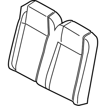 Ford CK4Z-9966800-AF Pad - Rear Seat Back