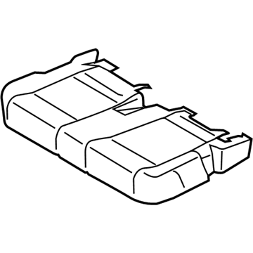 Ford CK4Z-9963804-AX Cover Assembly - Rear Seat Cushion