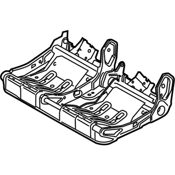Ford CK4Z-9963161-R Frame And Spring - Rear Seat Cushion