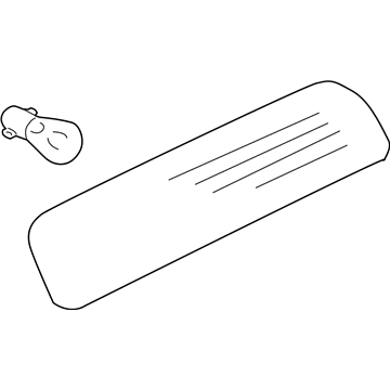 Lincoln 7L1Z-13A613-B Lamp Assembly - Rear - High Mounted