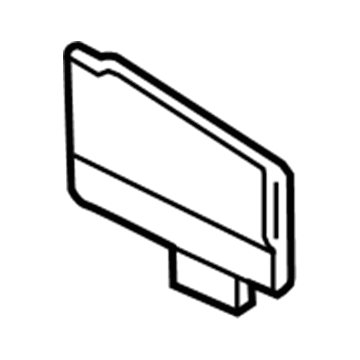 Lincoln F65Z-19A566-AA Reservoir - Vacuum
