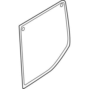Ford BK3Z-6129701-AB Glass - Quarter Window