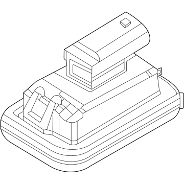 Ford LJ8Z-13550-A Lamp Assembly - License Plate