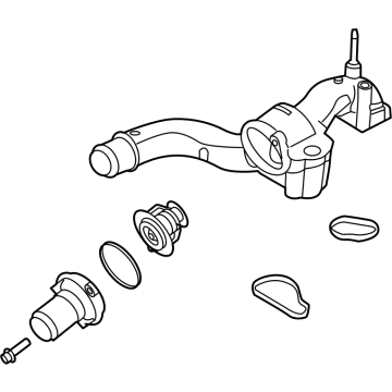 Ford ML3Z-8A586-B Connection Water Outlet