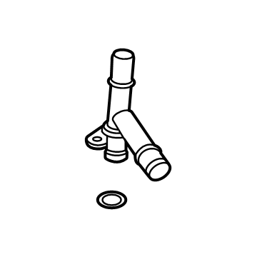 Ford ML3Z-18663-A Tube - Heater Water
