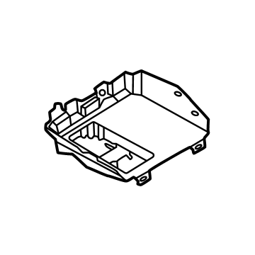 Ford RB5Z-18888-AA Center Molding Support