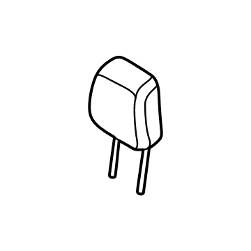 Lincoln SL7Z-78611A08-MB Headrest