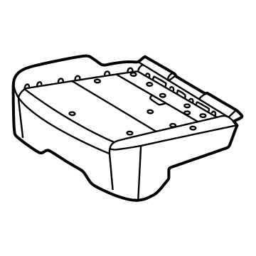 Lincoln SL7Z-7863841-A Seat Cushion Pad