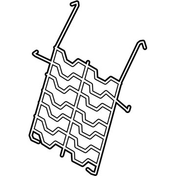 Ford CU5Z-9664842-B Support - Seat Back - Lumbar