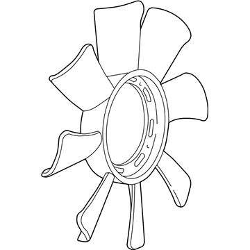 Ford Radiator fan - 1L5Z-8600-AB