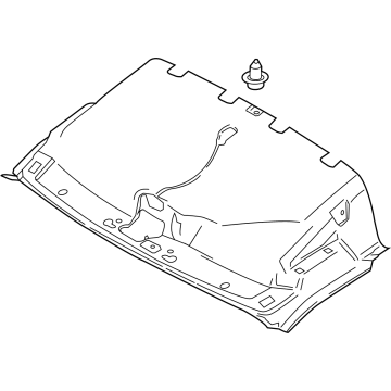 Ford LK4Z-6151916-AAC Headlining - Roof