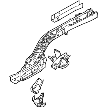 Ford 5L8Z-7810125-B Member - Side