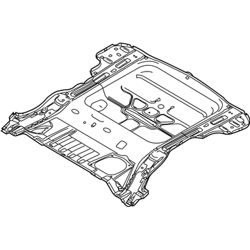 Ford AL8Z-7811215-A Pan Assembly - Floor