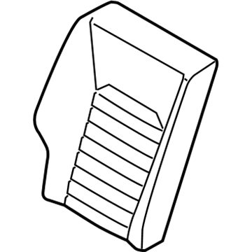 Ford HS7Z-5466600-AB Cover Assembly - Rear Seat Back