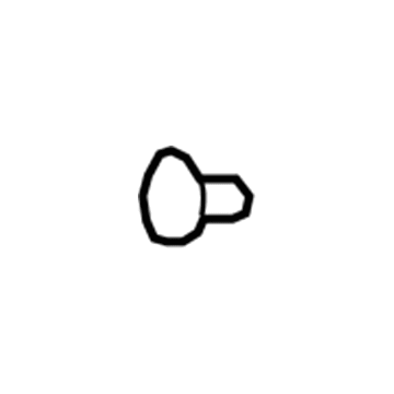 Mercury -N807315-SBE Nut - M6 Push On