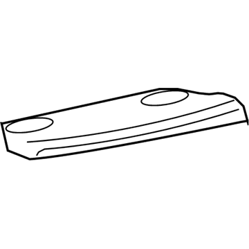 Ford YW7Z5446668BAB Panel Assembly - Rear Package