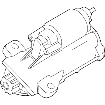 Lincoln HD9Z-11002-B Starter Motor Assembly