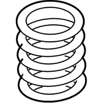 Ford 5M6Z-5560-AA Spring - Rear