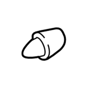 Ford -W717835-S300 Glove Box Door Bumper, Front -W717835-S300 Ford Glove Box Door Bumper, Front Illustration 1 of 1