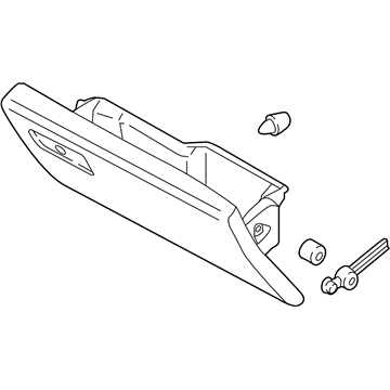 Ford Expedition Glove Box - GL3Z-15060T10-BAA
