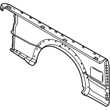 PC3Z-9827840-C Ford Panel Illustration 1 of 1