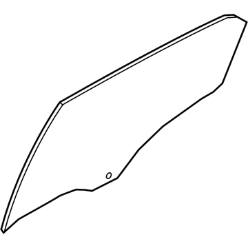 Ford GN1Z-5825712-A Glass - Rear Door