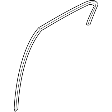Ford FN1Z-7425766-F Run - Door Glass