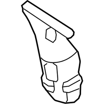 Mercury 6E5Z-5E258-BA Shield