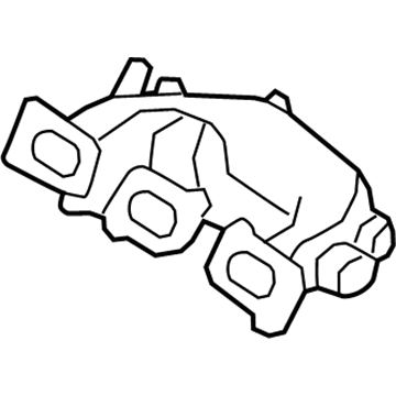 Mercury 7E5Z-9430-BA Manifold Assembly - Exhaust