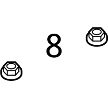 Ford -W701694-S441 Nut - Hex.