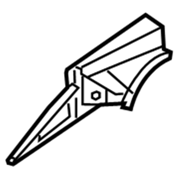 Ford CK4Z-6127947-D Reinforcement - Rear Quarter Panel