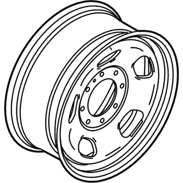 Ford BC3Z-1015-D Wheel Assembly