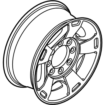 Ford BC3Z-1007-A Wheel Assembly