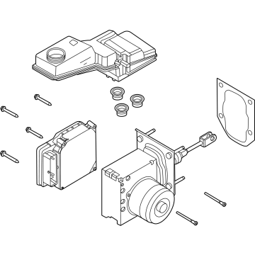 Ford RL1Z-2005-A Booster Assembly - Brake RL1Z-2005-A Ford Booster Assembly - Brake Illustration 1 of 1
