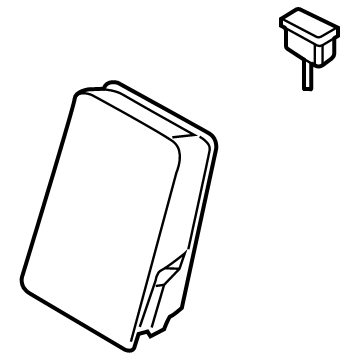 Lincoln MC5Z-7867112-AA Armrest Assembly
