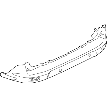 Ford Transit Connect Bumper Cover - DT1Z-17906-BC