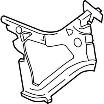 Ford DT1Z-17787-D Bracket - Bumper Mounting
