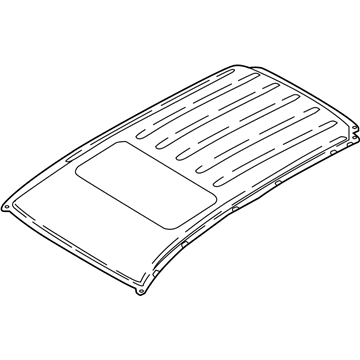 Ford GN1Z-7450202-S Panel Assembly - Roof