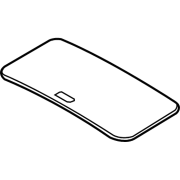 Ford 8S4Z-61519A02-AA Panel Assembly - Sliding Roof Sunshade