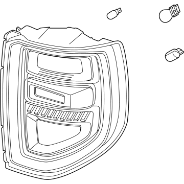 Ford M1PZ-13404-A Lamp Assembly - Rear, Stop And Flasher