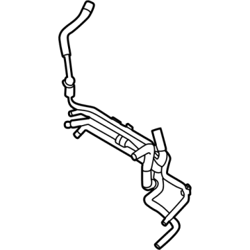 Ford LX6Z-18B402-G Tube - Heater Water