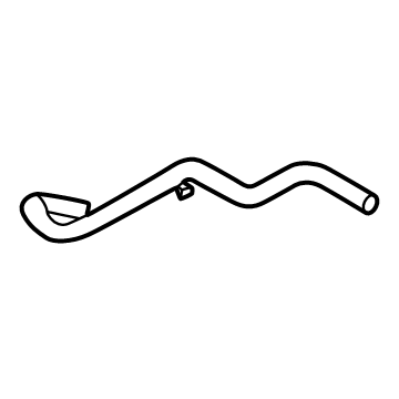 Ford LX6Z-18472-HAD Hose - Heater Water