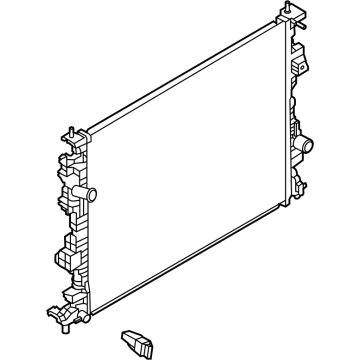 Ford MX6Z-8005-B Radiator Assembly